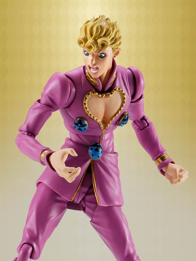 JoJo's Bizarre Adventure: Golden Wind S.H.Figuarts Actionfigur Giorno Giovanna 16 cm - Preorder - ETA: 25.12.2026