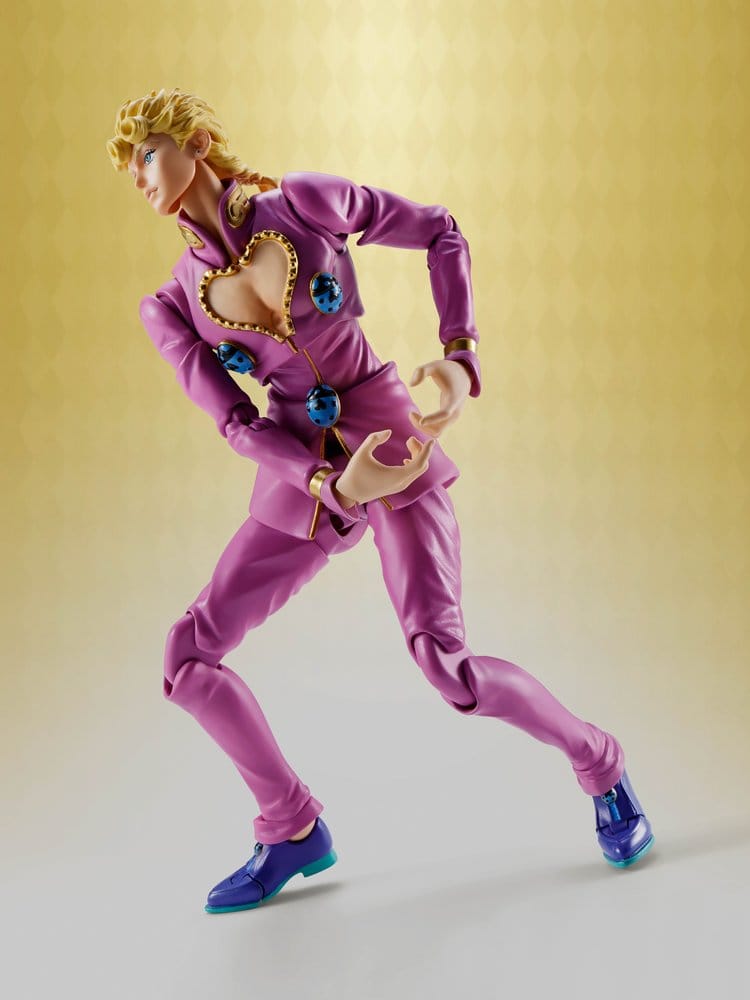 JoJo's Bizarre Adventure: Golden Wind S.H.Figuarts Actionfigur Giorno Giovanna 16 cm - Preorder - ETA: 25.12.2026