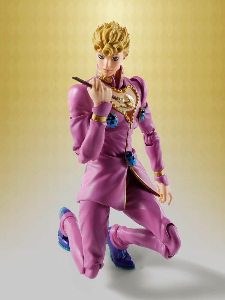 JoJo's Bizarre Adventure: Golden Wind S.H.Figuarts Actionfigur Giorno Giovanna 16 cm - Preorder - ETA: 25.12.2026