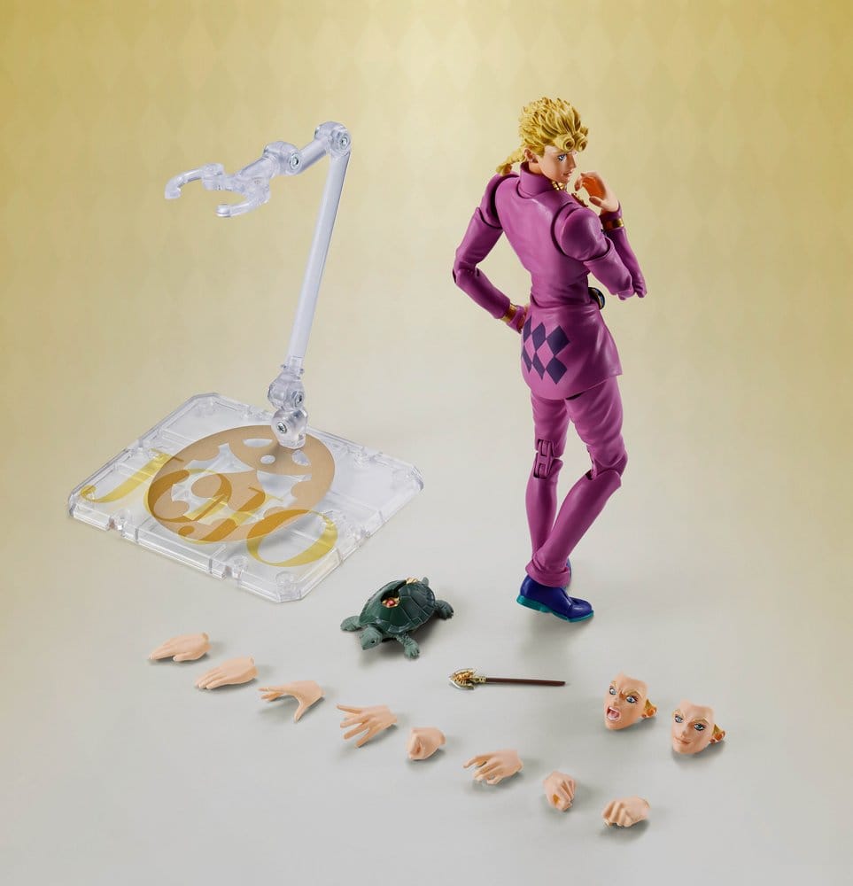 JoJo's Bizarre Adventure: Golden Wind S.H.Figuarts Actionfigur Giorno Giovanna 16 cm - Preorder - ETA: 25.12.2026
