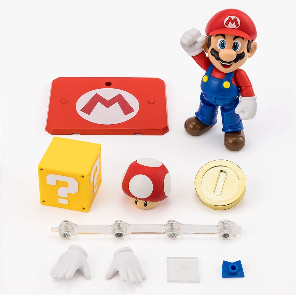Super Mario S.H. Figuarts Actionfigur Super Mario 10 cm   - Preorder - ETA: 25.04.2026