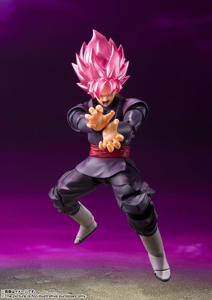 Dragon Ball Super S.H. Figuarts Actionfigur Goku Black - Super Saiyan Rose Reissue 14 cm - Preorder - ETA: 25.03.2026