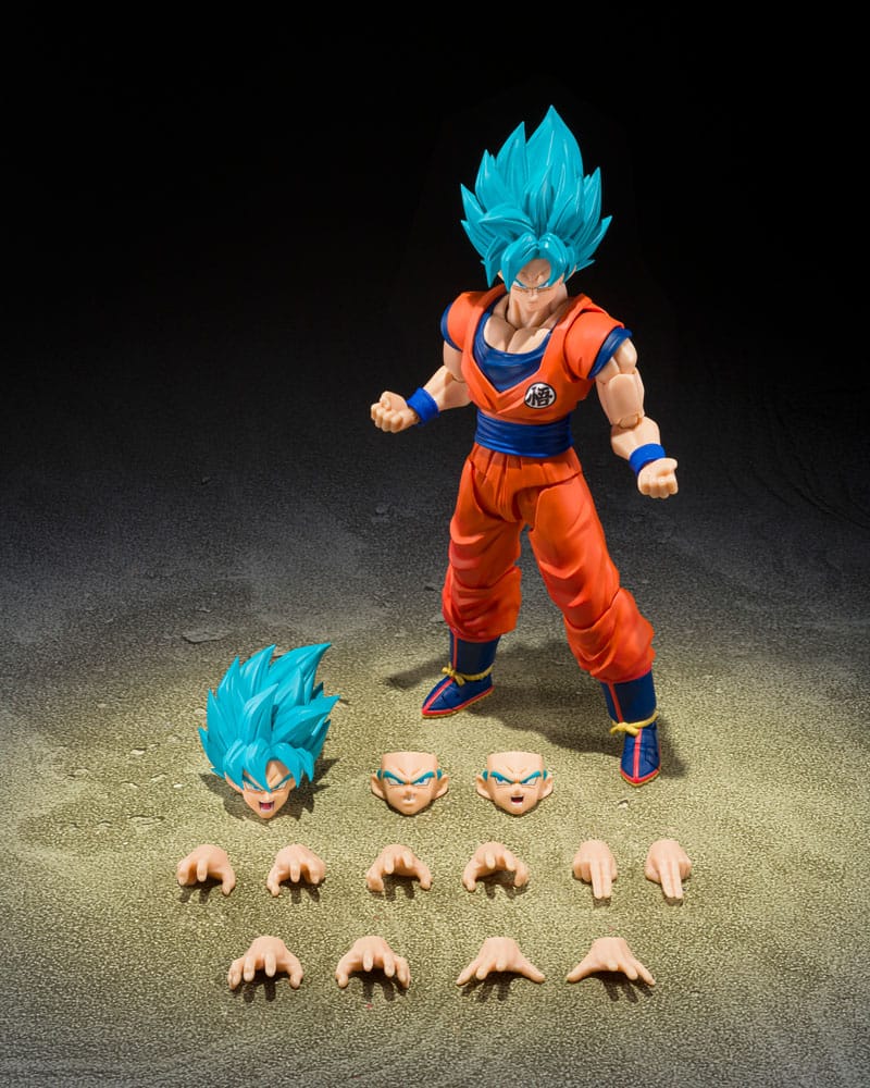 Dragon Ball Super S.H.Figuarts Actionfigur Super Saiyan God Super Son Guko (Blue power transcending Limits) 15 cm        - Preorder - ETA: 25.09.2026