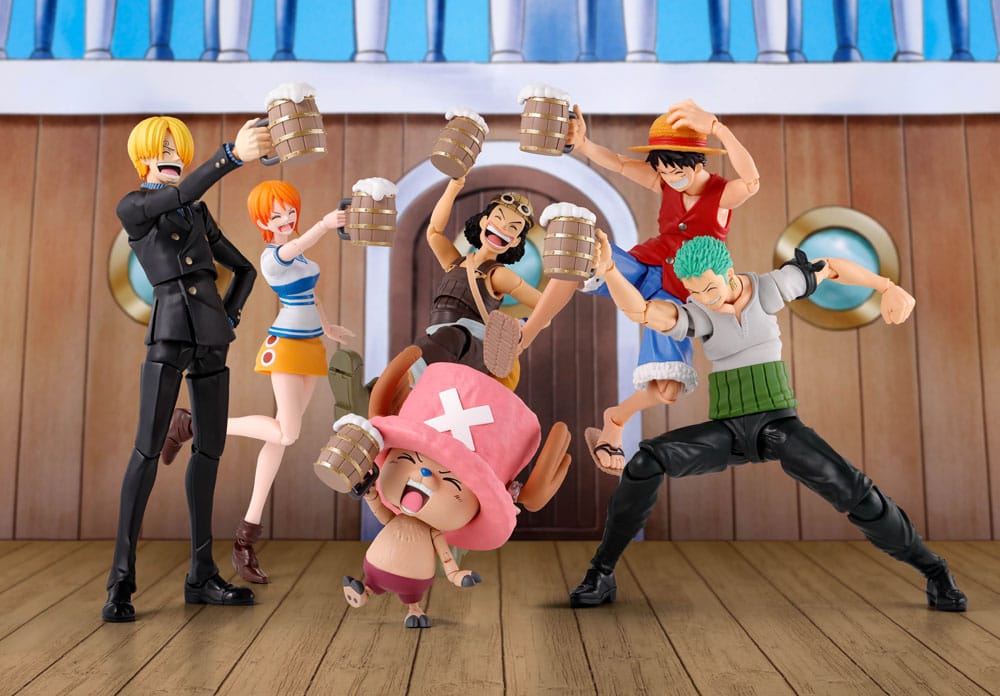 One Piece S.H. Figuarts Zubehör-Set The Straw Hat Crew Party Set - Preorder - ETA: 25.07.2026