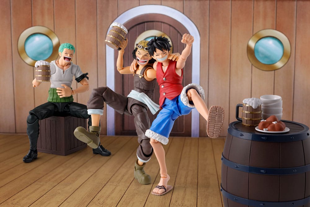 One Piece S.H. Figuarts Zubehör-Set The Straw Hat Crew Party Set - Preorder - ETA: 25.07.2026