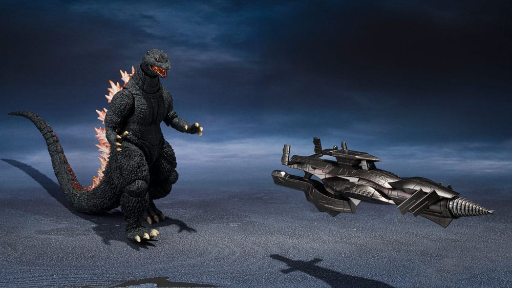 Godzilla: Final Wars S.H.MonsterArts Actionfigur Godzilla Heat Ray Ver. vs. New Gotengo 16 cm - Preorder - ETA: 25.07.2026