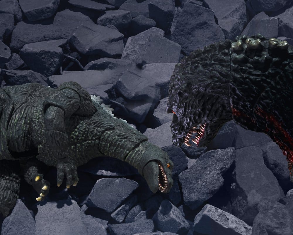 Godzilla vs. Destroyah S.H.MonsterArts Actionfigur Godzilla Jr & Destoroyah Evolution Set  - Preorder - ETA: 26.08.2026