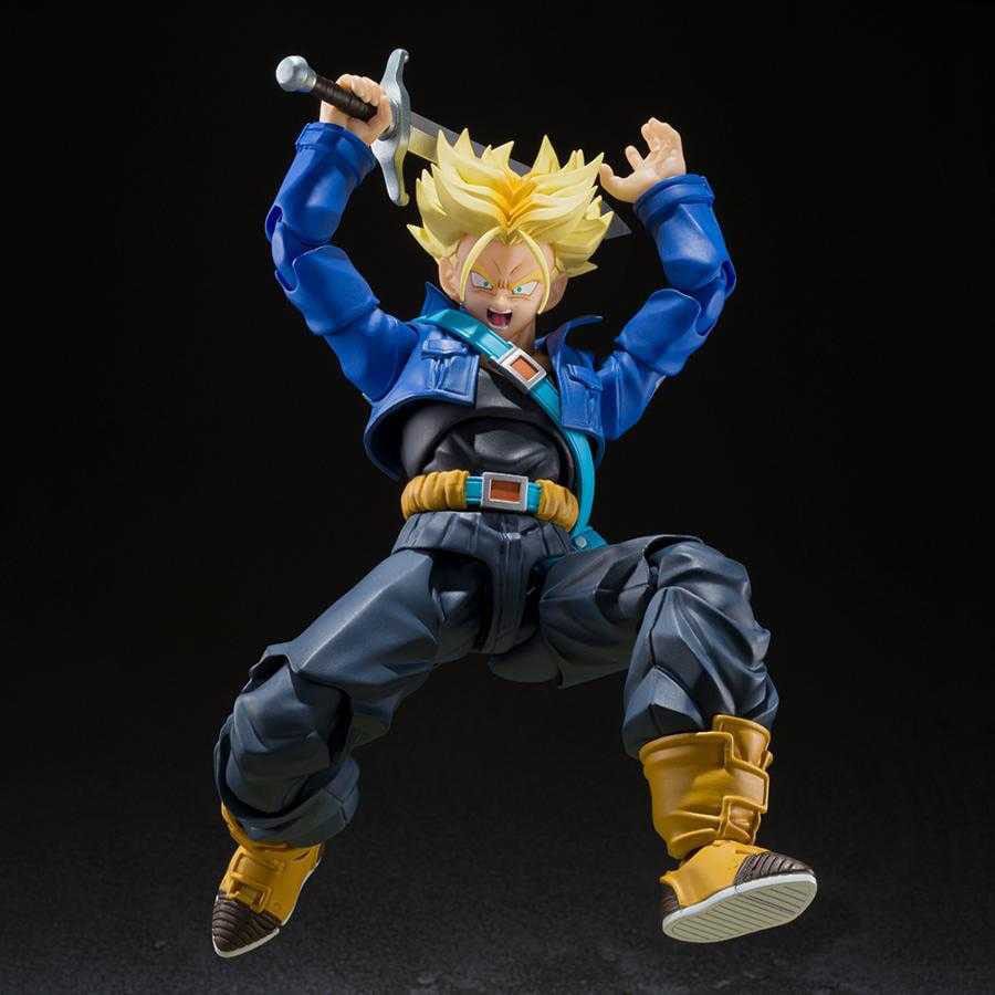 Dragon Ball Z S.H. Figuarts Actionfigur Super Saiyan Trunks The Boy from the Future 14 cm - Versand: 7 Tage nach Bestellung