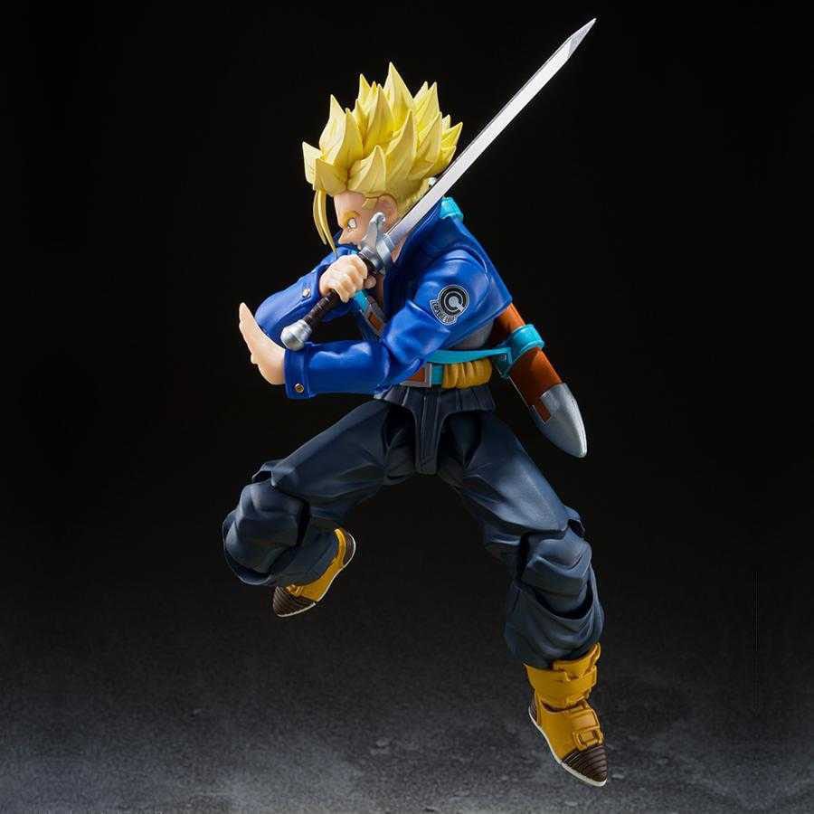 Dragon Ball Z S.H. Figuarts Actionfigur Super Saiyan Trunks The Boy from the Future 14 cm - Versand: 7 Tage nach Bestellung