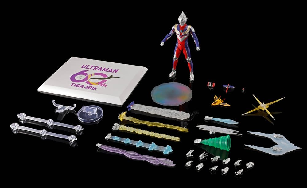 Ultraman Series S.H.Figuarts Shinkocchou Seihou Actionfigur Ultraman Tiga Multi Type 30th Anniversary Edition 15 cm        - Preorder - ETA: 26.11.2026