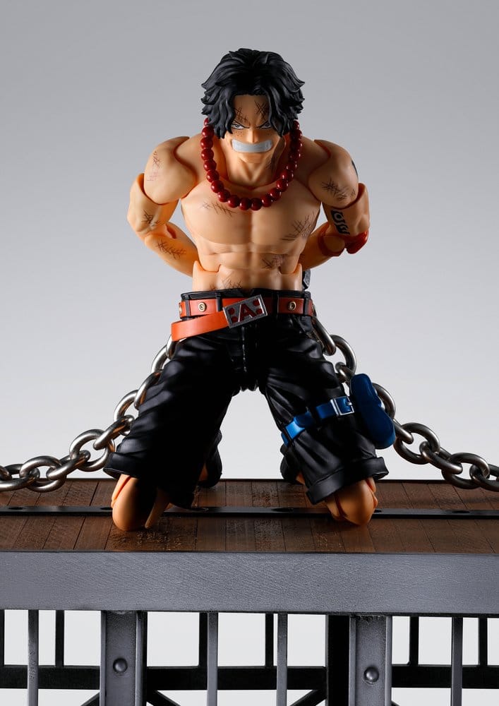 One Piece S.H. Figuarts Actionfigur Portgas D. Ace -Marineford- 16 cm - Preorder - ETA: 24.12.2026