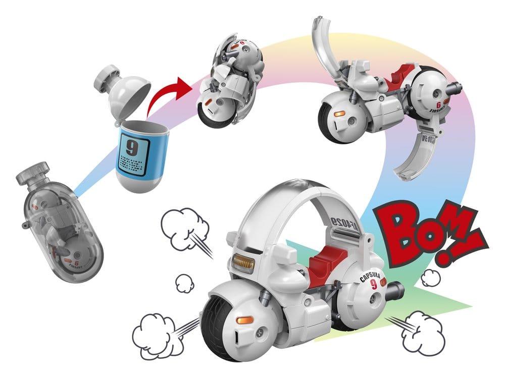 Dragon Ball Changearts Hoi-Poi Kapsel No. 9 Bulma's Motorcycle - Preorder - ETA: 25.02.2027