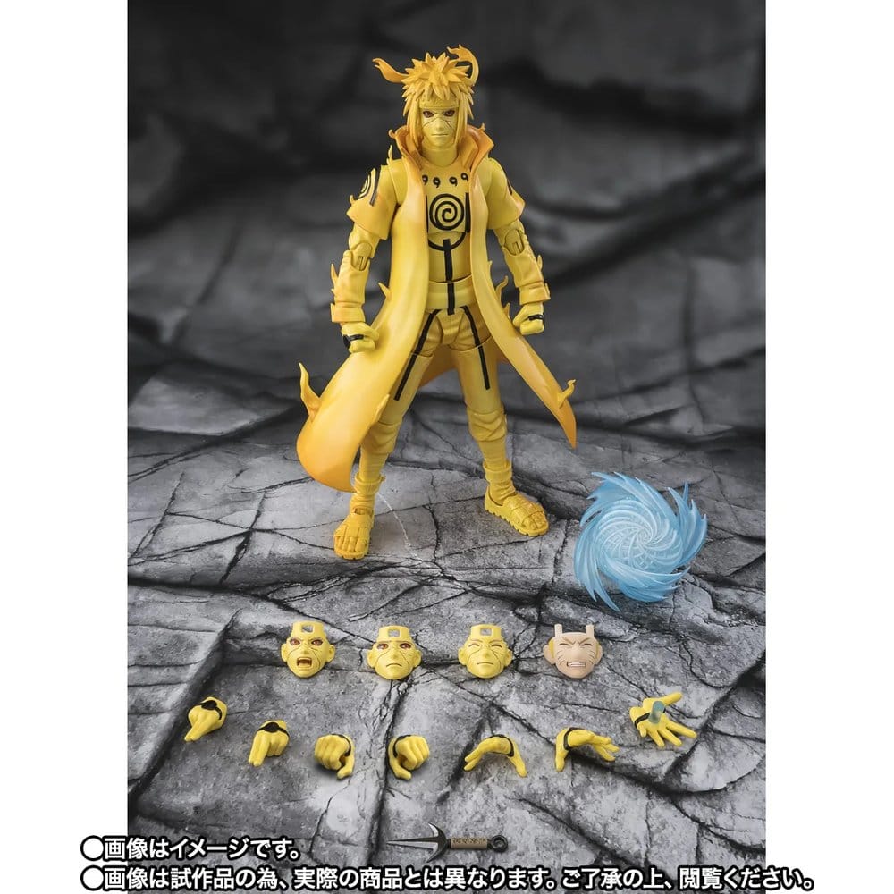 Naruto S.H.Figuarts Actionfigur Minato Namikaze (Kurama Link Mode) -Bond of Light That Shatters Darkness- 15 cm - Preorder - ETA: 23.04.2027