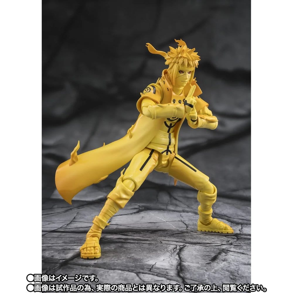 Naruto S.H.Figuarts Actionfigur Minato Namikaze (Kurama Link Mode) -Bond of Light That Shatters Darkness- 15 cm - Preorder - ETA: 23.04.2027