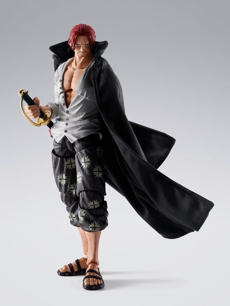 One Piece S.H.Figuarts Actionfigur Shanks -Marineford- 17 cm - Preorder - ETA: 25.03.2027