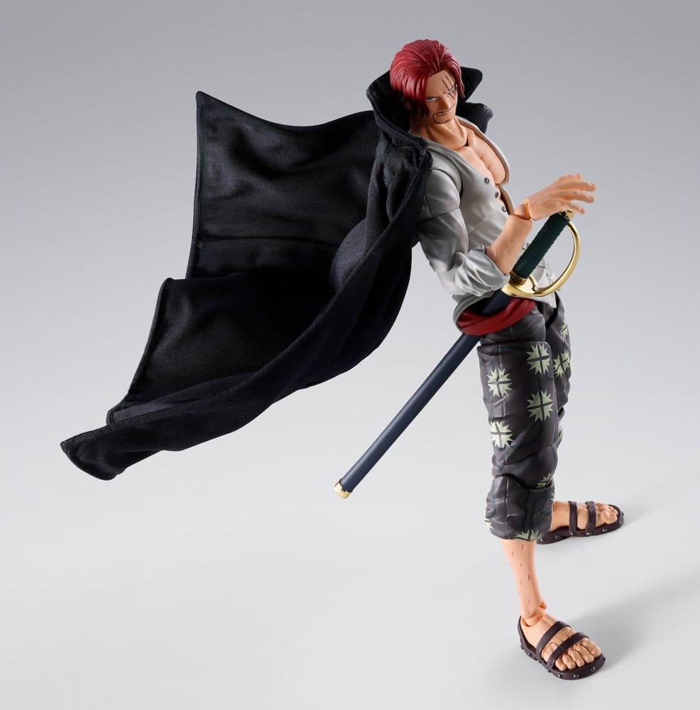 One Piece S.H.Figuarts Actionfigur Shanks -Marineford- 17 cm - Preorder - ETA: 25.03.2027