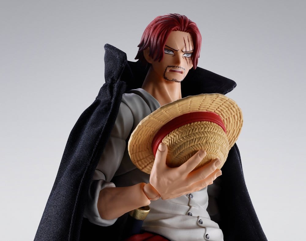 One Piece S.H.Figuarts Actionfigur Shanks -Marineford- 17 cm - Preorder - ETA: 25.03.2027