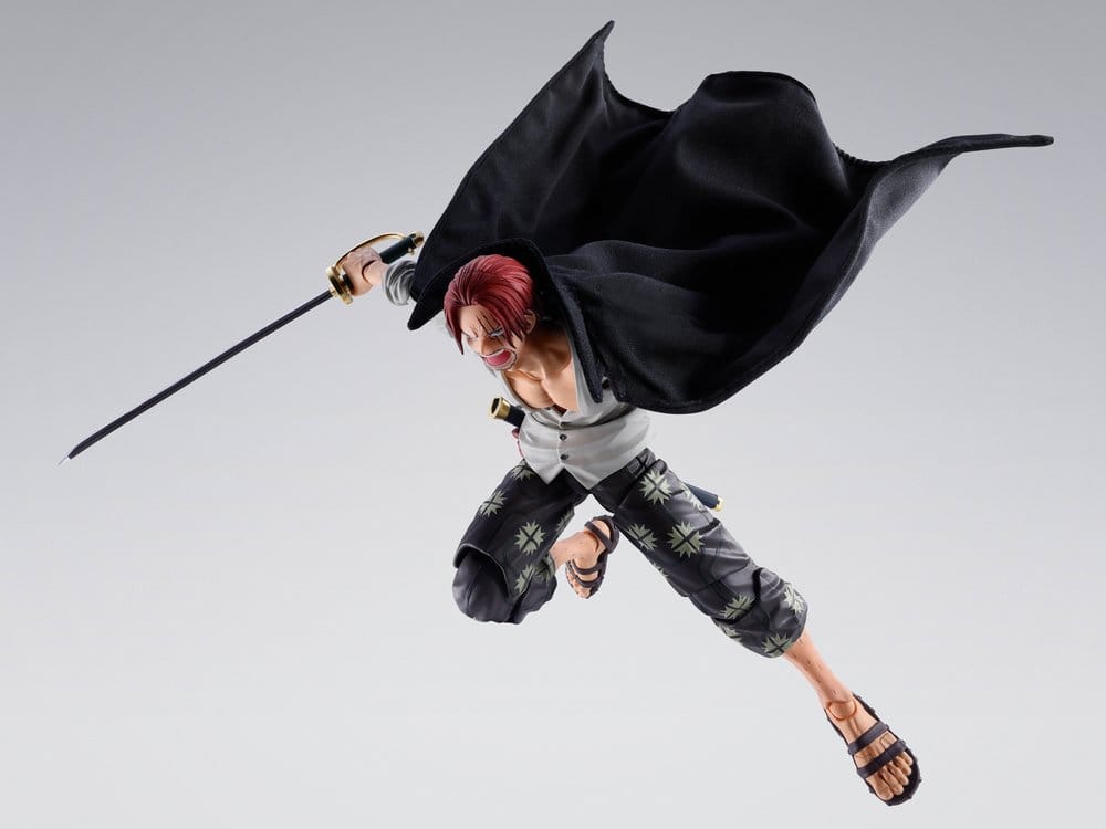 One Piece S.H.Figuarts Actionfigur Shanks -Marineford- 17 cm - Preorder - ETA: 25.03.2027