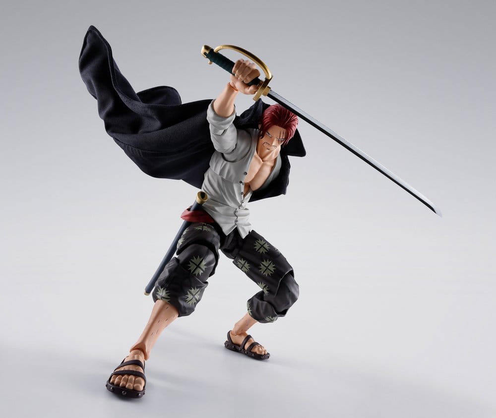 One Piece S.H.Figuarts Actionfigur Shanks -Marineford- 17 cm - Preorder - ETA: 25.03.2027