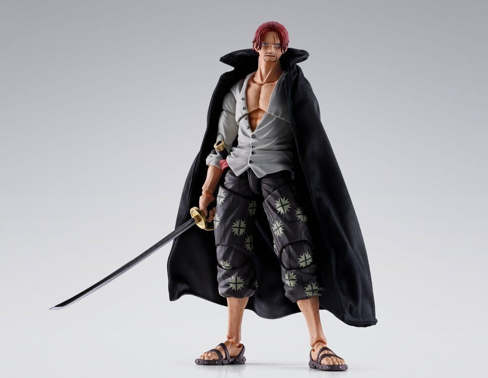 One Piece S.H.Figuarts Actionfigur Shanks -Marineford- 17 cm - Preorder - ETA: 25.03.2027