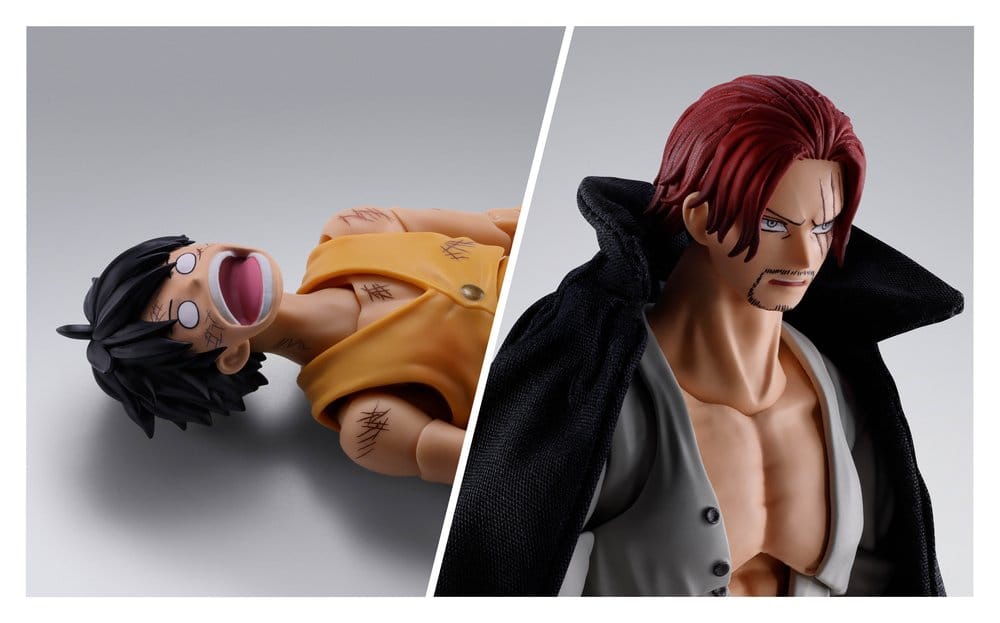 One Piece S.H.Figuarts Actionfigur Shanks -Marineford- 17 cm - Preorder - ETA: 25.03.2027