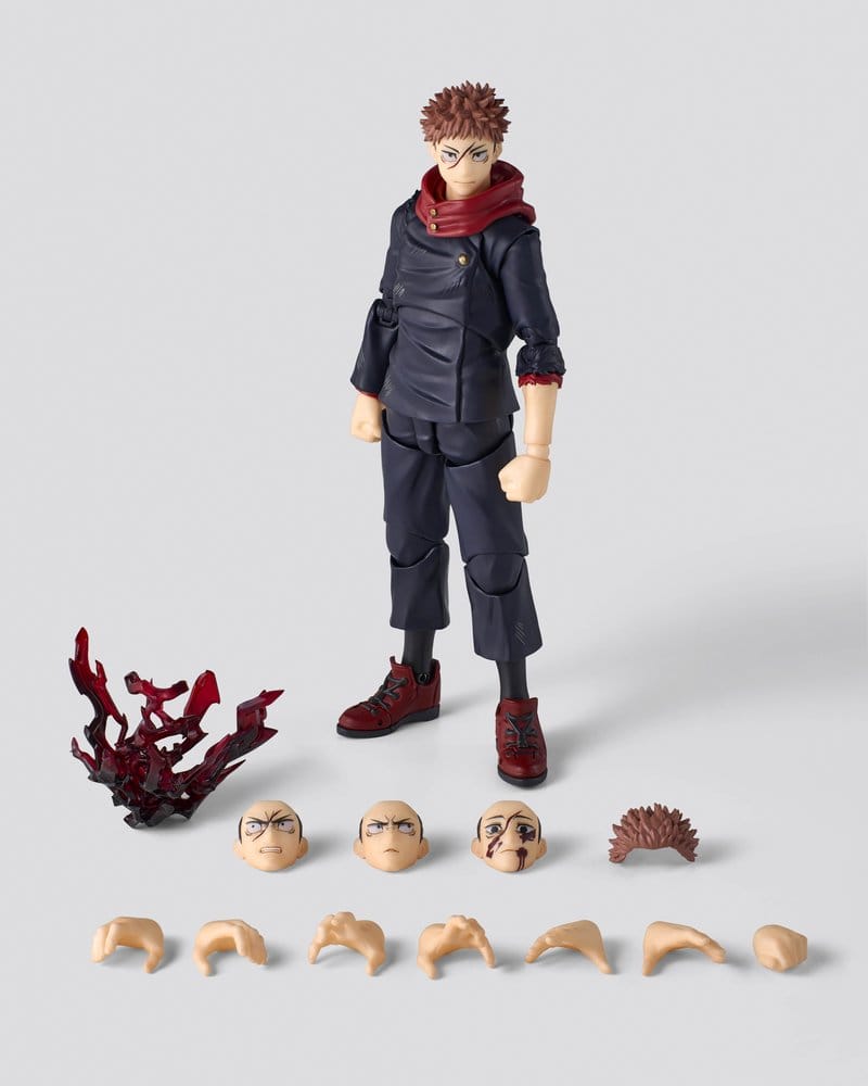 Jujutsu Kaisen S.H.Figuarts Actionfigur Yuji Itadori -120% of Potential- 15 cm - Preorder - ETA: 25.01.2027
