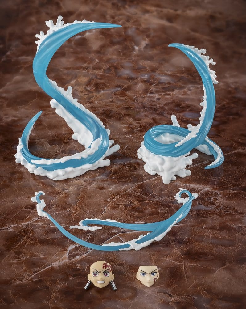 Demon Slayer: Kimetsu no Yaiba S.H. Figuarts Zubehör-Set Tanjiro Kamado & Giyu Tomioka Water Breathing Option Parts Set - Preorder - ETA: 24.12.2026