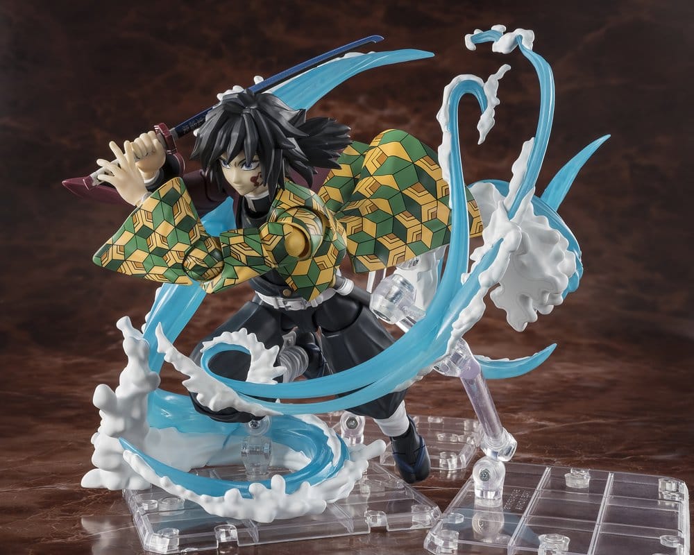 Demon Slayer: Kimetsu no Yaiba S.H. Figuarts Zubehör-Set Tanjiro Kamado & Giyu Tomioka Water Breathing Option Parts Set - Preorder - ETA: 24.12.2026
