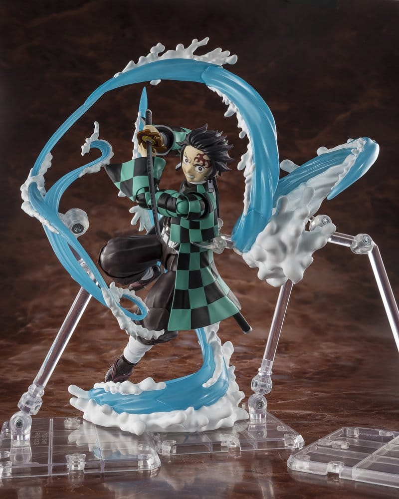 Demon Slayer: Kimetsu no Yaiba S.H. Figuarts Zubehör-Set Tanjiro Kamado & Giyu Tomioka Water Breathing Option Parts Set - Preorder - ETA: 24.12.2026