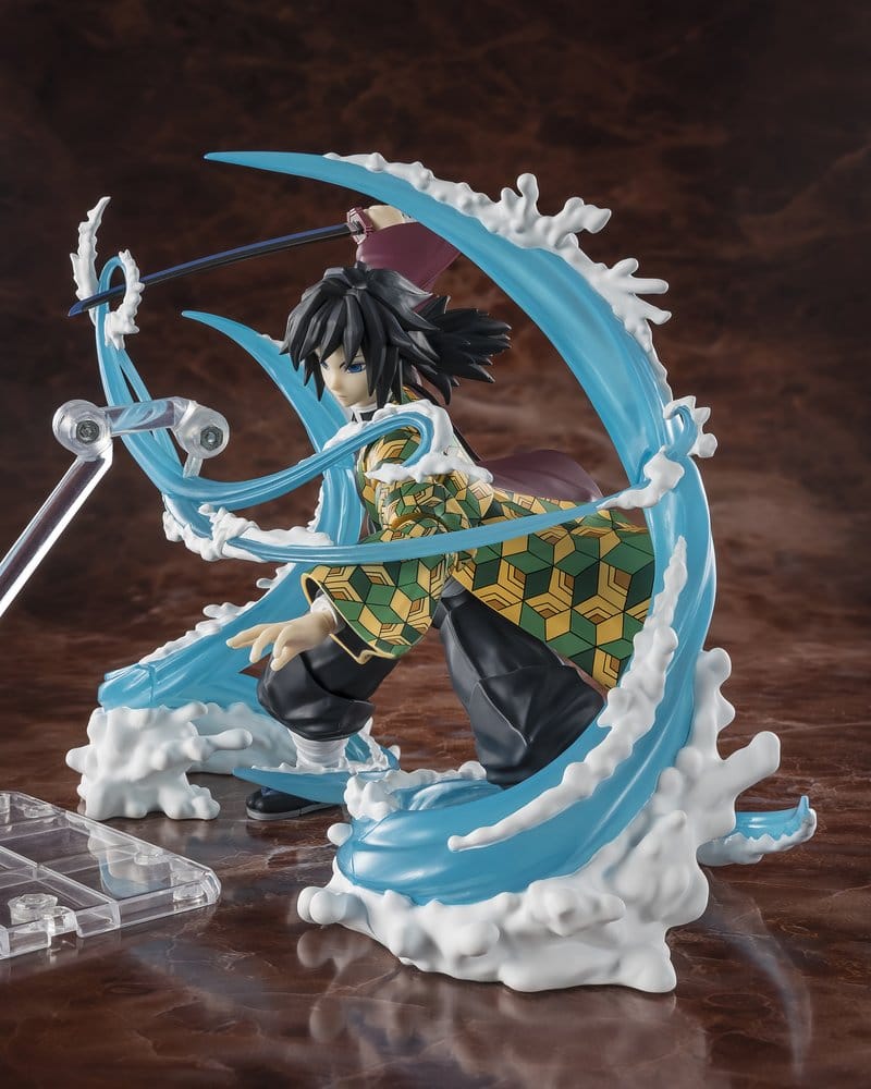 Demon Slayer: Kimetsu no Yaiba S.H. Figuarts Zubehör-Set Tanjiro Kamado & Giyu Tomioka Water Breathing Option Parts Set - Preorder - ETA: 24.12.2026