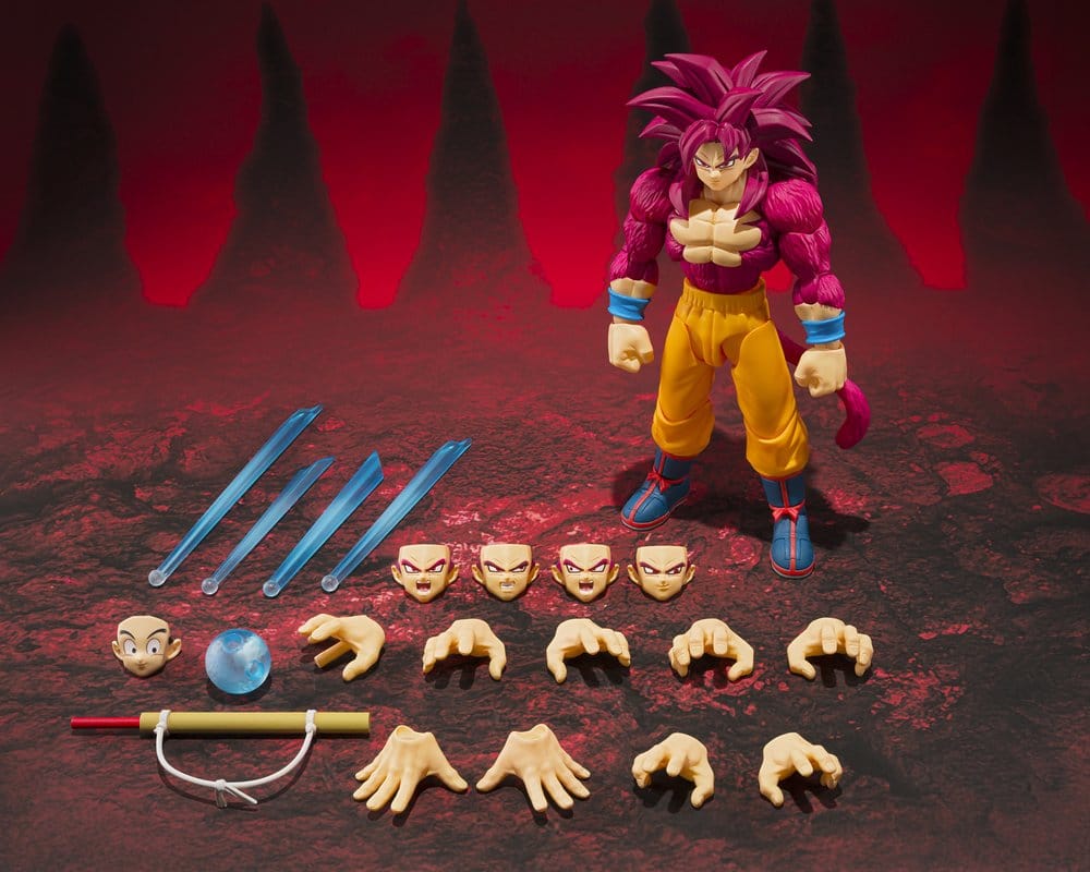 Dragon Ball S.H. Figuarts Actionfigur Super Saiyan 4 Son Goku -Daima- 15 cm - Preorder - ETA: 25.02.2027