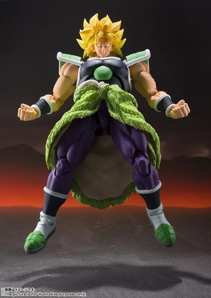 Dragon Ball Super S.H.Figuarts Actionfigur Broly -Super- 19 cm - Preorder - ETA: 23.04.2027