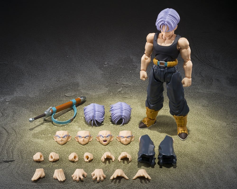 Dragon Ball Z S.H.Figuarts Actionfigur Trunks <Z-Fighters> Group Base Ver.B Limited Edition 14 cm - Preorder - ETA: 25.05.2027
