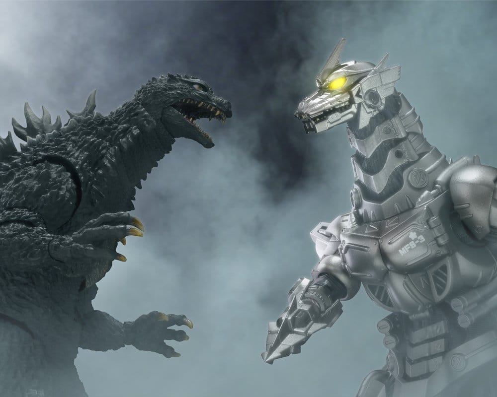 Godzilla: Tokyo S.O.S. S.H.MonsterArts Diecast Actionfigur Kiryu (Heavily Armed Type / High Mobility Type) "Tokyo SOS" -Movie Graphic Plus- 16 cm - Preorder - ETA: 25.03.2027