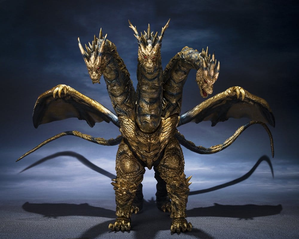 Godzilla S.H.MonsterArts Actionfigur Kaizer Ghidorah 25 cm - Preorder - ETA: 25.06.2027