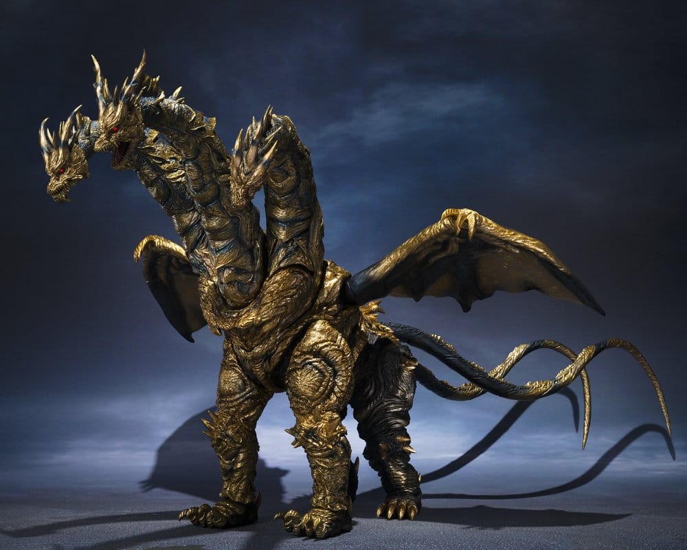 Godzilla S.H.MonsterArts Actionfigur Kaizer Ghidorah 25 cm - Preorder - ETA: 25.06.2027