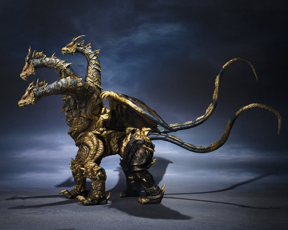 Godzilla S.H.MonsterArts Actionfigur Kaizer Ghidorah 25 cm - Preorder - ETA: 25.06.2027