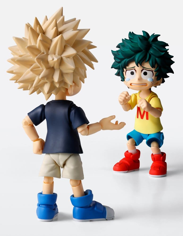 My Hero Academia S.H.Figuarts Actionfigur Izuku Midoriya & Katsuki Bakugo -Childhood Set- 9 cm - Preorder - ETA: 25.06.2027