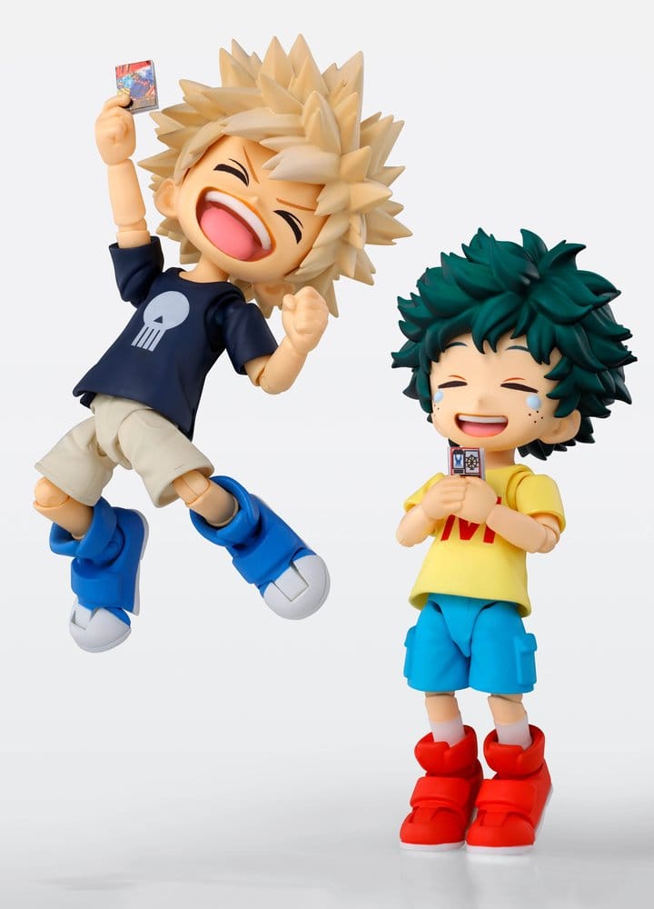 My Hero Academia S.H.Figuarts Actionfigur Izuku Midoriya & Katsuki Bakugo -Childhood Set- 9 cm - Preorder - ETA: 25.06.2027