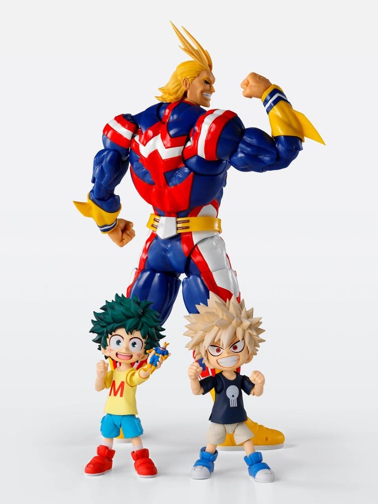 My Hero Academia S.H.Figuarts Actionfigur Izuku Midoriya & Katsuki Bakugo -Childhood Set- 9 cm - Preorder - ETA: 25.06.2027