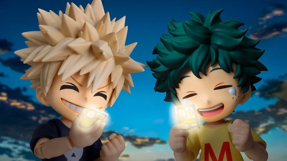My Hero Academia S.H.Figuarts Actionfigur Izuku Midoriya & Katsuki Bakugo -Childhood Set- 9 cm - Preorder - ETA: 25.06.2027