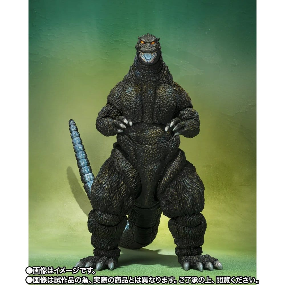 Godzilla S.H.MonsterArts Actionfigur Godzilla (Godzilla vs. Mechagodzilla II Poster Coloring Ver.) -Movie Graphic Plus- 16 cm - Preorder - ETA: 23.04.2027