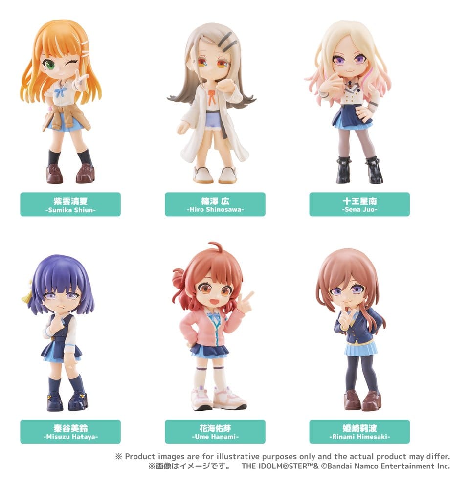 The Idolmaster PalVerse Minifiguren vol.2 Blind Box Display (6) - Preorder - ETA: 25.01.2027