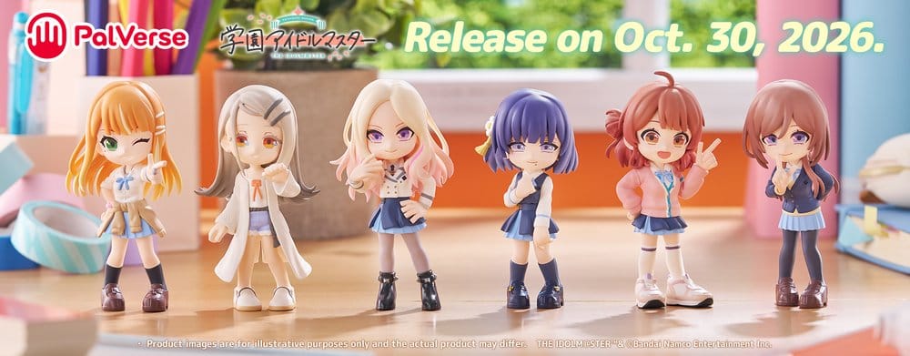 The Idolmaster PalVerse Minifiguren vol.2 Blind Box Display (6) - Preorder - ETA: 25.01.2027