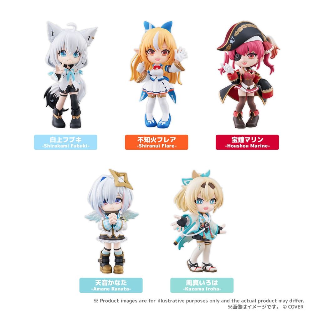 Hololive Production PalVerse PVC Figuren Vol. 1 9 cm Sortiment (6)   - Versand: 7 Tage nach Bestellung