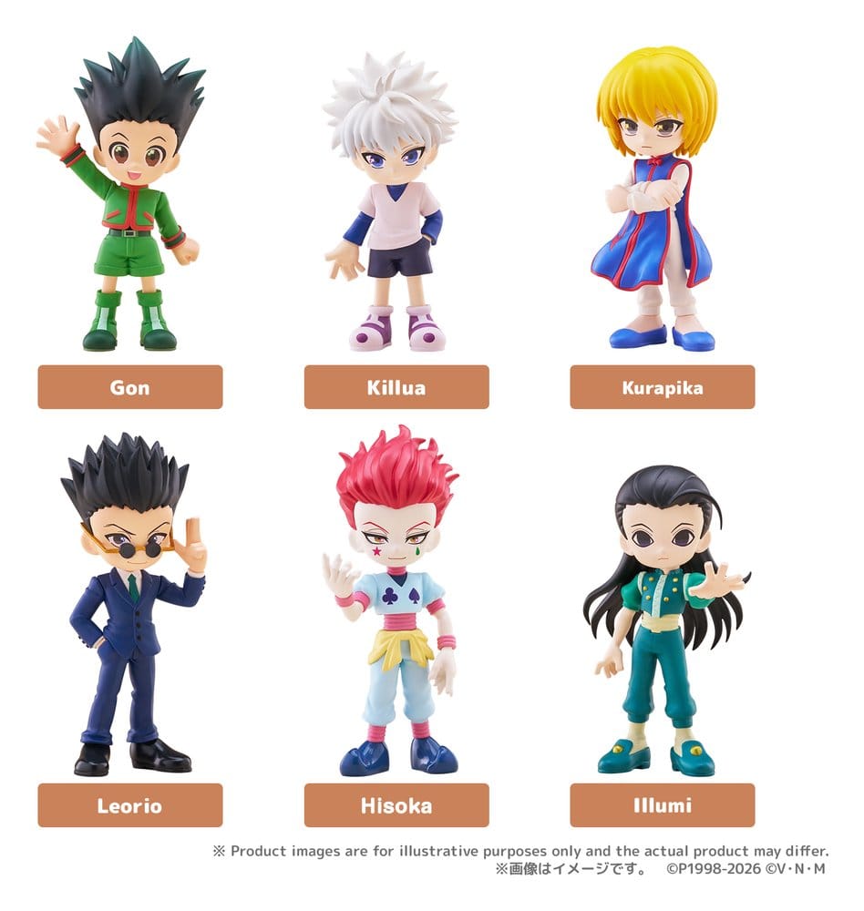 Hunter x Hunter PalVerse Minifiguren vol.1 9 cm Blind Box Display (12) - Preorder - ETA: 25.03.2027