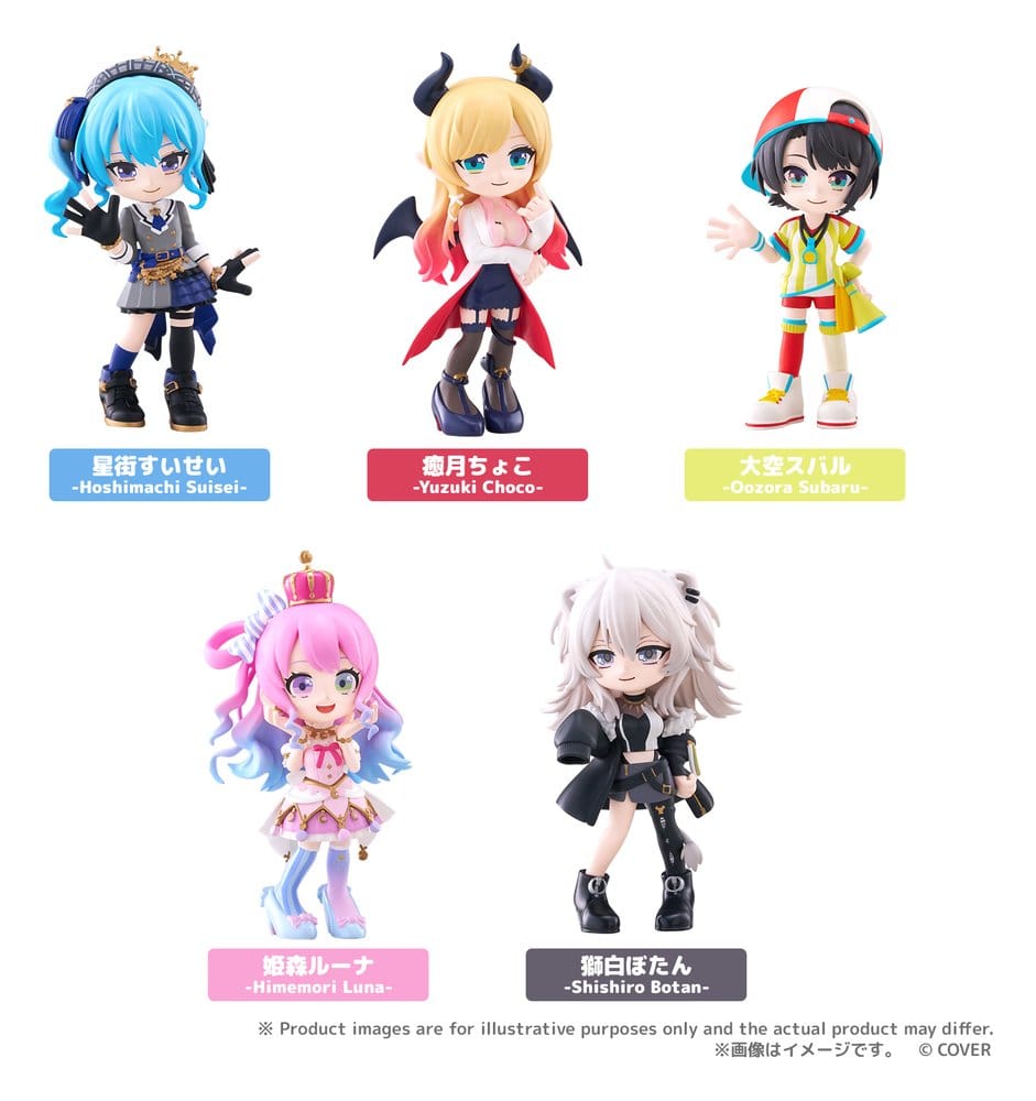 Hololive Production PalVerse Minifiguren Vol.2 Blind Box Display (6) - Preorder - ETA: 25.06.2027