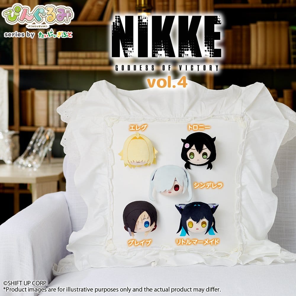 Goddess of Victory: Nikke Pingurumi Ansteck-Pin Vol. 4 Trony - Preorder - ETA: 23.04.2027