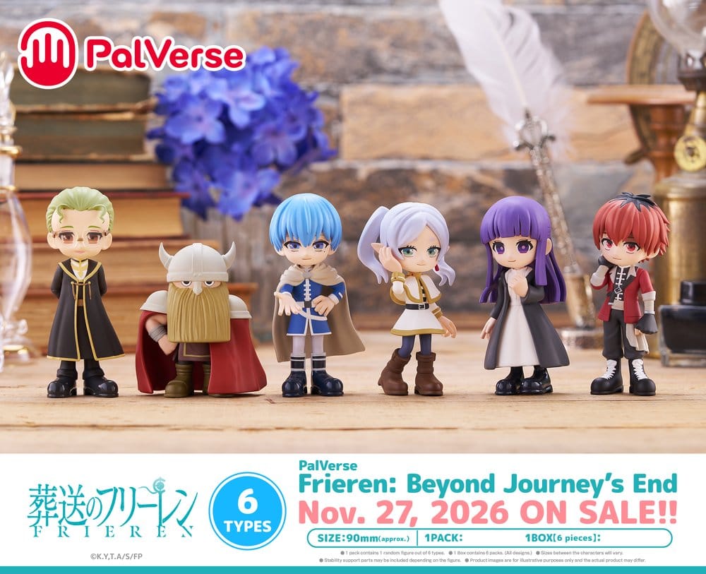 Frieren: Beyond Journey's End PalVerse Minifiguren Blind Box Display (6) - Preorder - ETA: 25.02.2027