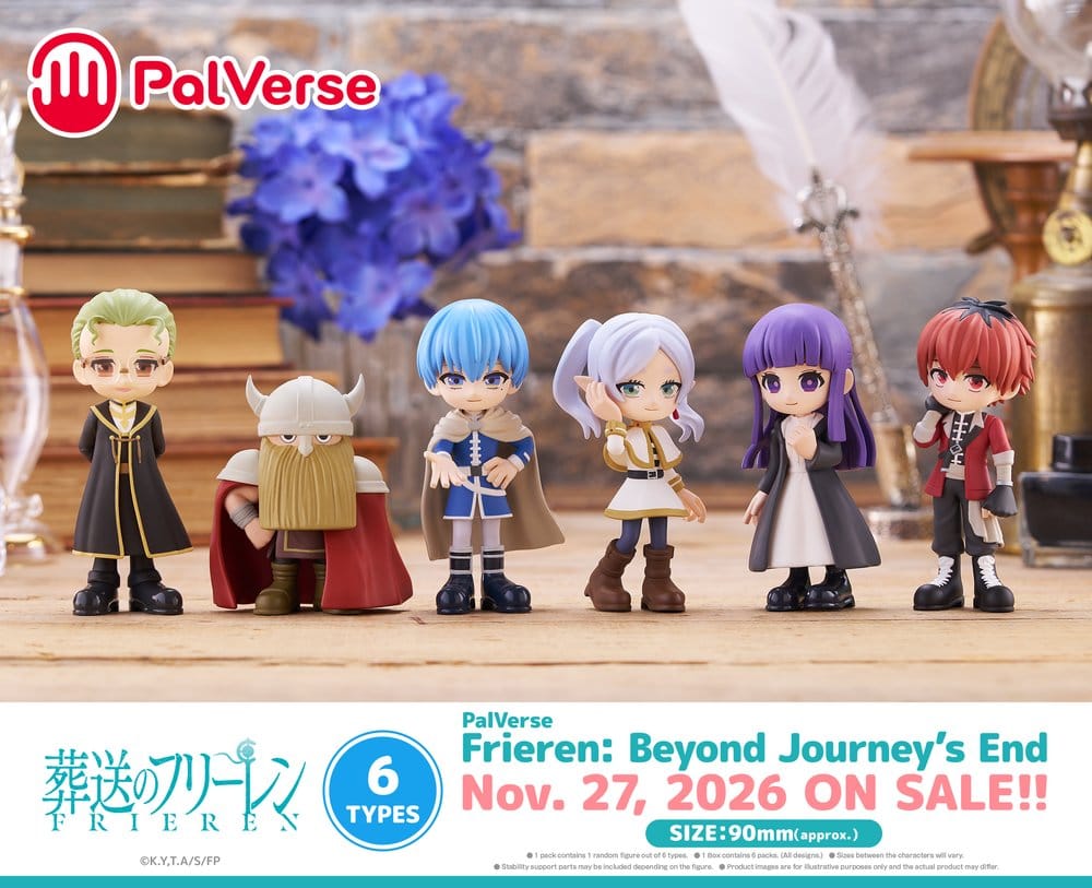 Frieren: Beyond Journey's End PalVerse Minifiguren Blind Box Display (6) - Preorder - ETA: 25.02.2027
